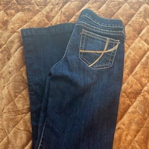 Girls Ariat R.E.A.L Trouser Maggie wide Jean. Size 14 kids